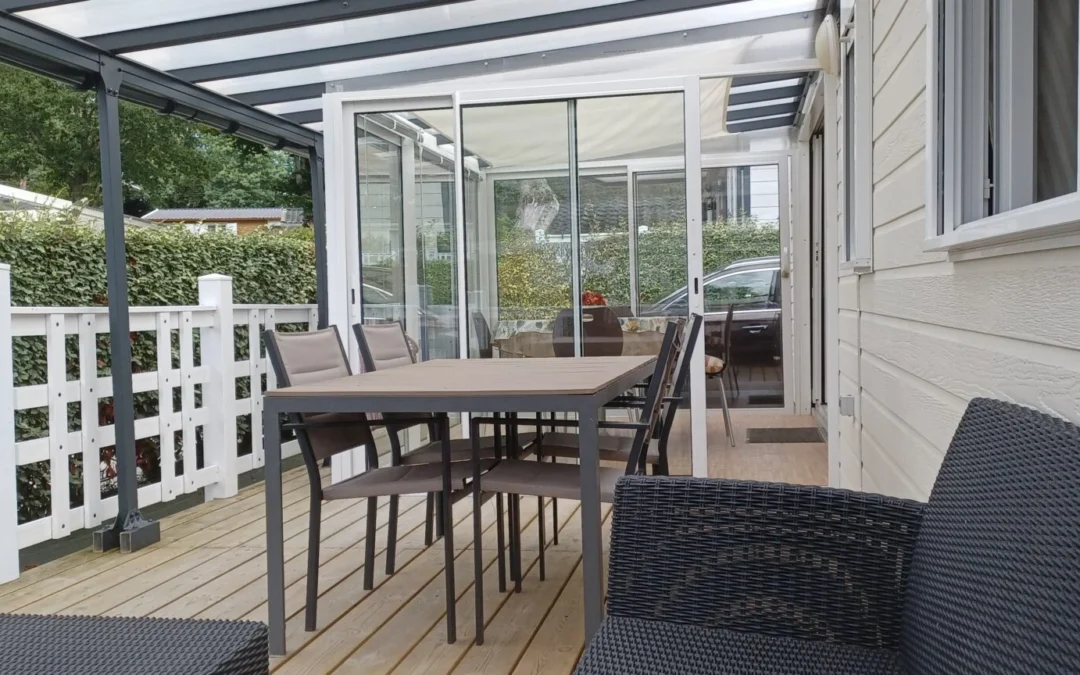 Chalet N°23  + Véranda + Terrasse Couverte